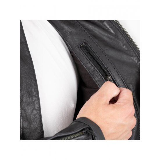 Oxford Holton Leather Motorcycle Jacket at JTS Biker Clothing